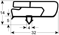 УПЛОТНИТЕЛЬ ДВЕРИ MFP ADVANCE