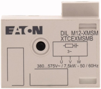 Преобразователь частоты, 230 В, AC, 1-phase, 2.3 A, 0.37 kΩ, IP20/NEMA 0, FS1 Eaton DILM12-XMSM