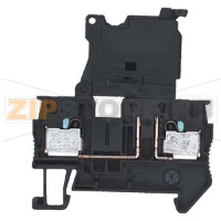 Fuse terminal 5x 20 mm 4 mm2, 6.2 mm wide black Siemens 8WH6000-1GG08