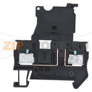 Fuse terminal 5x 20 mm 4 mm2, 6.2 mm wide black Siemens 8WH6000-1GG08 