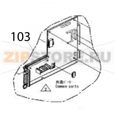 Cont PCB assy-a Sato M84Pro Cont PCB assy-a Sato M84ProЗапчасть на деталировке под номером: 103Название запчасти на английском языке: Cont PCB assy-a Sato M84Pro.