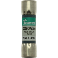 Предохранитель, 1.4 A, AC 250 В, 10x38 мм, UL, CSA, с задержкой Eaton BUSS MIDGET FUSE