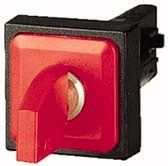 Переключатель с ключом, 2 положения, красный, с фиксацией Eaton Q25S1R-RT