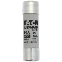 Предохранитель, 50 A, AC 400 В, 120 кА, 14x51 мм, gL/gG, IEC Eaton CYLINDRICAL FUSE 14x51 50A G