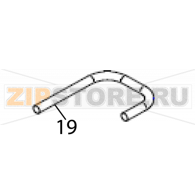 Black rubber pipe D 17x10 Fagor CO-110 DD Black rubber pipe D 17x10 Fagor CO-110 DDЗапчасть на деталировке под номером: 19Название запчасти Fagor на английском языке: Black rubber pipe D 17x10 CO-110 DD.