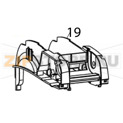 Print frame shelf Godex RT230i Print frame shelf Godex RT230iЗапчасть на деталировке под номером: 19Название запчасти Godex на английском языке: Print frame shelf RT230i.