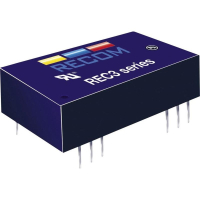 Преобразователь DC/DC, печатный монтаж, 5 В/DC, 600 mA Recom REC3-0505SRW/H6/C