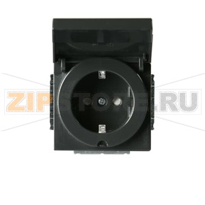 Розетка 16 А, 230 В, IP21/44, антрацитовая ABB 2TKA00000436 