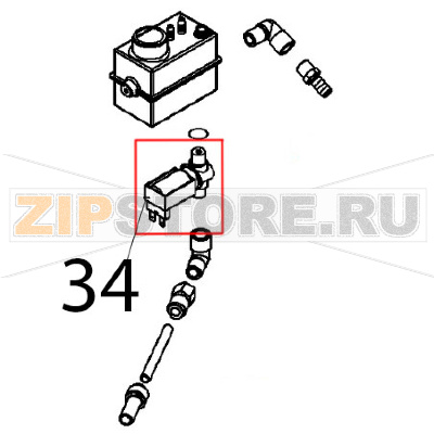 Elettrovalvola 220/240 V, 50/60 Hz Angelo Po FX201G3 Elettrovalvola 220/240 V, 50/60 Hz Angelo Po FX201G3Запчасть на деталировке под номером: 34