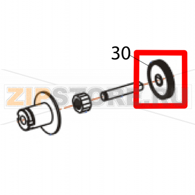 Spur gear, black, 52T*M0.5*4.0t Godex EZ-1105 Spur gear, black, 52T*M0.5*4.0t Godex EZ-1105Запчасть на деталировке под номером: 30Название запчасти Godex на английском языке: Spur gear, black, 52T*M0.5*4.0t EZ-1105.