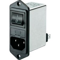 Фильтр сетевой 1 А, 250 В/AC, 7.5 мГн, 1 шт Schaffner FN 282-1-06