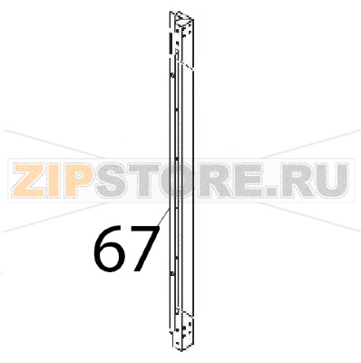 Side plate Angelo Po FM1221E1 Side plate Angelo Po FM1221E1Запчасть на деталировке под номером: 67