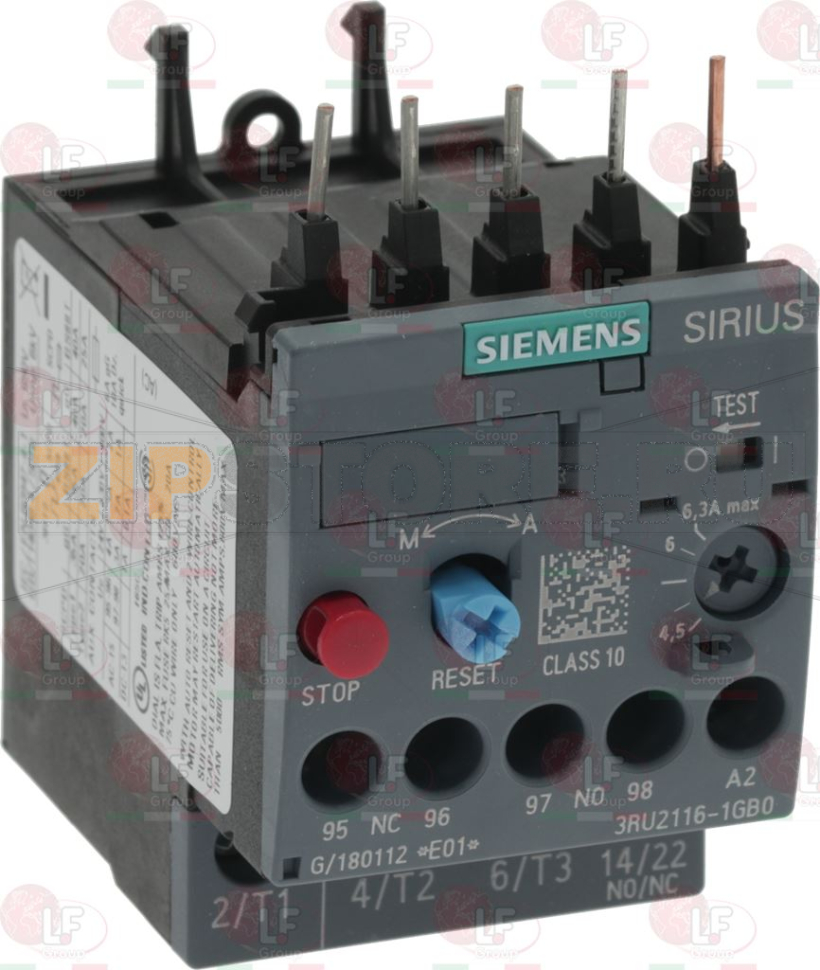 ТЕРМОРЕЛЕ SIEMENS 4,5-6,3 A 