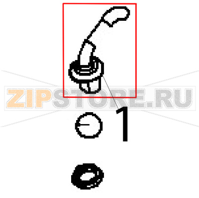 Water spout Angelo Po 091CP1E Water spout Angelo Po 091CP1EЗапчасть на деталировке под номером: 1