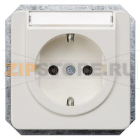 DELTA PROFIL ТИТАНОВО-БЕЛЫЙ РОЗЕТКА SCHUKO 10A DC/16А AC 250В С ЗАЩИТНЫМ КОНТАКТОМ, ЗАЩИТНЫМИ ШТОРКАМИ, С БЕЗРЕЗЬБОВЫМИ КОНТАКТНЫМИ ЗАЖИМАМИ С ПОЛЕМ ДЛЯ НАДПИСИ ЭЛ.-МЕХАНИЧ. ЧАСТЬ Siemens 5UB1407