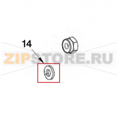 Washer, Spacing KitchenAid K5 Washer, Spacing KitchenAid K5

Запчасть на сборочном чертеже под номером: 14

Название запчасти KitchenAid на английском языке: Washer, Spacing KitchenAid K5