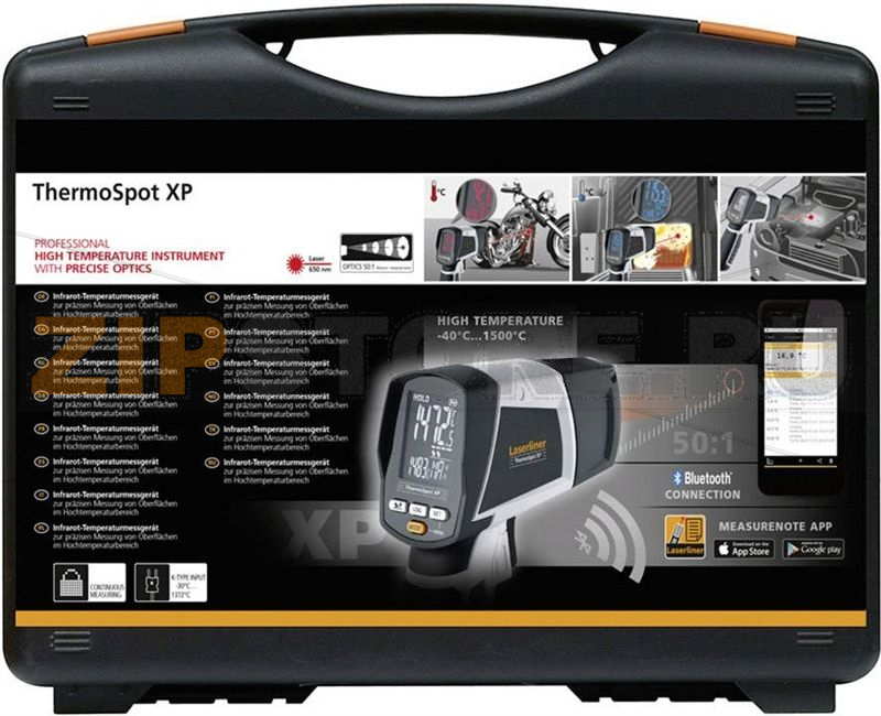 Термометр инфракрасный, от -40 до 1500°C Laserliner ThermoSpot XP 