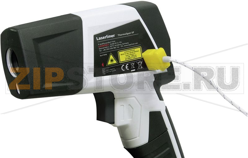 Термометр инфракрасный, от -40 до 1500°C Laserliner ThermoSpot XP 