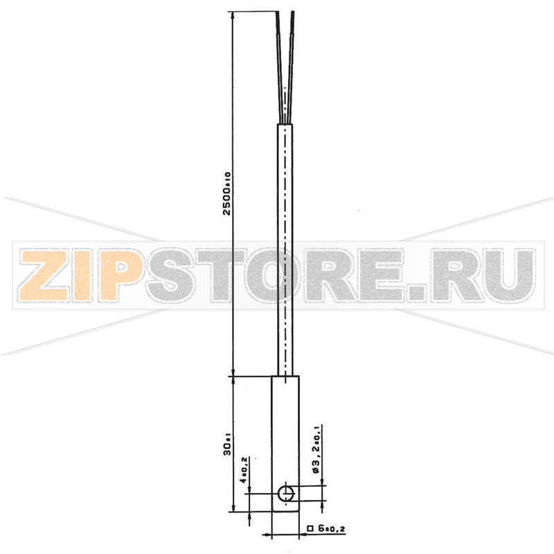 Датчик температурный в корпусе Heraeus 