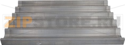 BAKING TRAY PERFORATED WITH 5-CHANNEL UN 