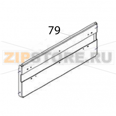 Cutter cover Sato SG112-ex Cutter cover Sato SG112-exЗапчасть на деталировке под номером: 79Название запчасти на английском языке: Cutter cover Sato SG112-ex.