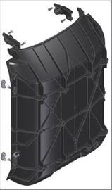 ЗАЩИТНАЯ ПАНЕЛЬ SOUL 2 — ЦВЕТ ЧЕРНЫЙ 