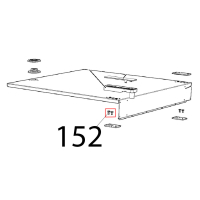Nylon support cap Unox XVC 205E