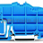 Busbar carrier; with end stop function and detachable separator plate; for DIN 35 rail; 7.5 mm thick; blue Wago 2009-305 - Busbar carrier; with end stop function and detachable separator plate; for DIN 35 rail; 7.5 mm thick; blue Wago 2009-305