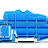 Busbar carrier; with end stop function and detachable separator plate; for DIN 35 rail; 7.5 mm thick; blue Wago 2009-305 - Busbar carrier; with end stop function and detachable separator plate; for DIN 35 rail; 7.5 mm thick; blue Wago 2009-305