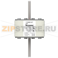 Предохранитель, 1400 A, AC 690 В, 200 кА, 3, 76x90x139 мм, aR, DIN, IEC Eaton FUSE 1400A 690V 3