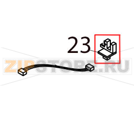 Home position sensor Toshiba TEC B-SX4T-GS10/20-CN Home position sensor Toshiba TEC B-SX4T-GS10/20-CNЗапчасть на деталировке под номером: 23