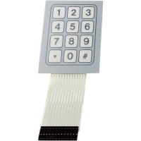 Клавиатура пленочная 3x4 TRU Components SU709930