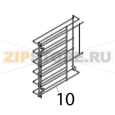 Reggiteglie universale 9006 inox Piron PF1006_PI1 Reggiteglie universale 9006 inox Piron PF1006_PI1Запчасть на деталировке под номером: 10