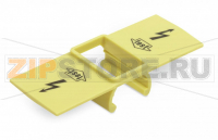 POWER CAGE CLAMP Защитная предупреждающая маркировка; желтые Wago 285-449