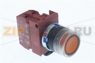 PULSANTE TONDO ARANCIONE START STOP 