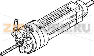 Модуль поворотно-линейный Festo DSL-25-100-270-CC-A-S2-KF-B 