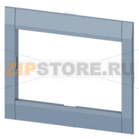 cover frame 104.6x 70.7mm (WxH) accessory for: circuit breaker 3-pole without ETU access 3VA6 150/250 and 3VA5 250 front mounted rotary operator 3VA9267-0EK.. for 3VA5 250 Siemens 3VA9143-0SB10