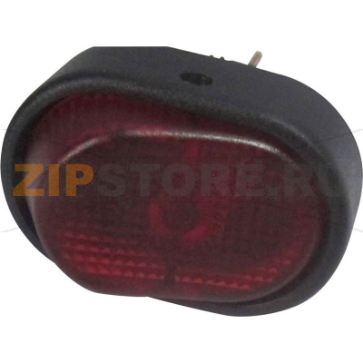 Переключатель автомобильный 12 В/DC, 30 А, 1 x выкл/вкл, красный TRU Components TC-R13-133B-SQ 