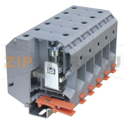 Клемма проходная, универсальная, серая CHIKU RUKH 95 