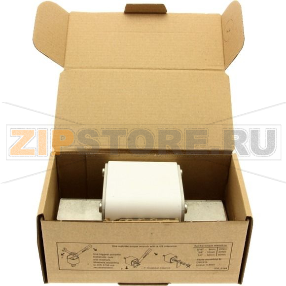 Предохранитель, 630 A, AC 1250 В, 100 кА, size 3, 76x76x150 мм, aR, IEC Eaton FUSE 630A 1250V 3 