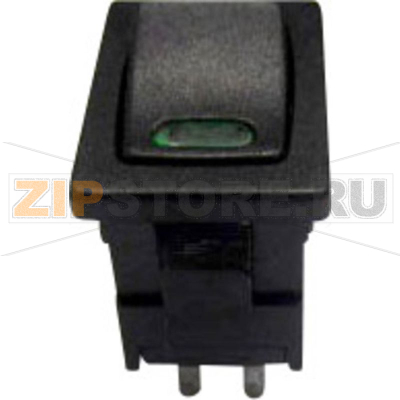 Переключатель клавишный 250 В/AC, 6 А, 1 x выкл/вкл TRU Components TC-R13-66L-02 