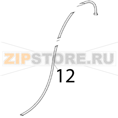 Nylon tube 1/4 od Scotsman MAR 78 SPLIT Nylon tube 1/4 od Scotsman MAR 78 SPLITЗапчасть на деталировке под номером: 12