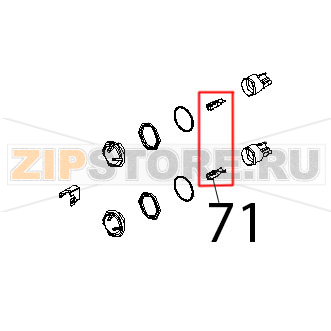 Lampada alogenaac 40 W, 230 V Unox XB 403 Lampada alogenaac 40 W, 230 V Unox XB 403Запчасть на деталировке под номером: 71