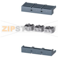 wire connector for 2 cables; with control wire tap 3 pcs. accessory for: 3VA55/3VA65/3VA66 Siemens 3VA9573-0JG23