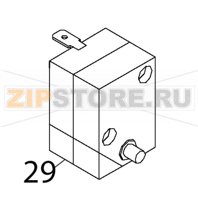 Limiter tecasa P. Fagor FI-80 Limiter tecasa P. Fagor FI-80Запчасть на деталировке под номером: 29Название запчасти Fagor на английском языке: Limiter tecasa P. FI-80Примечание: запчасть рекомендована производителем для постоянного хранения на складах центров сервисного обслуживания.