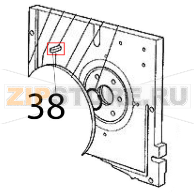 Chiavetta Scotsman MAR 301 SPLIT Chiavetta Scotsman MAR 301 SPLITЗапчасть на деталировке под номером: 38