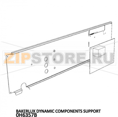 Bakerlux dynamic components support Unox XB 695 Bakerlux dynamic components support Unox XB 695Запчасть на деталировке под номером: 193Название запчасти на английском языке: Bakerlux dynamic components support Unox XB 695