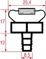 SNAP-IN GASKET 1080 - 2440 mm