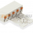 1-conductor THT female header; 1.4 mm O solder pin; угловые; 2,5 мм; Шаг контактов 7,5 мм; 5-пол.; светло-серые Wago 2092-3355 - 1-conductor THT female header; 1.4 mm O solder pin; угловые; 2,5 мм; Шаг контактов 7,5 мм; 5-пол.; светло-серые Wago 2092-3355