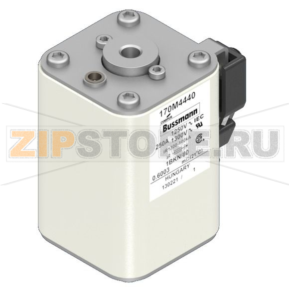Предохранитель, 250 A, AC 1250 В, 100 кА, size 1, 53x69x80 мм, aR, IEC UL Eaton FUSE 250A 1250 